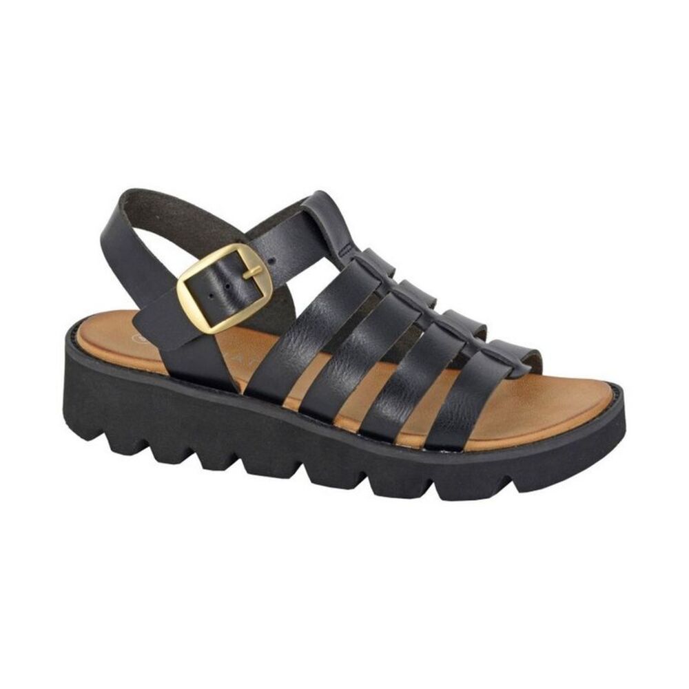 Cipriata Womens/Ladies Azia T-Bar Sandals / Black
